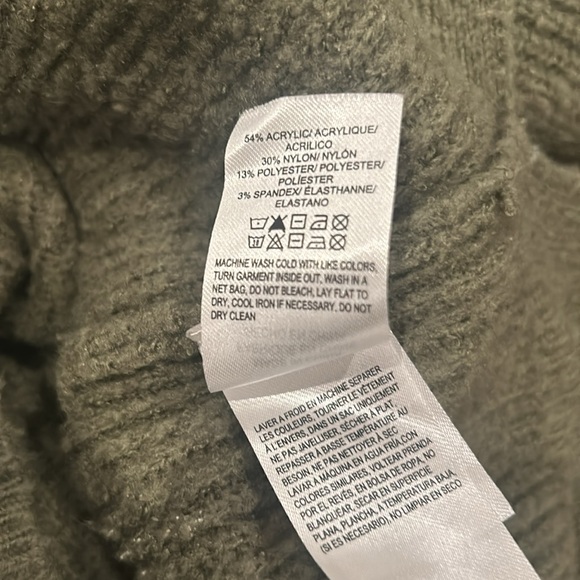 Lucky Brand Olive Green Sweater - Picture 6 of 6